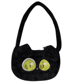 Suzume's Door Locking Minister Cosplay Black Bag Printed Shoulder Bag Plush Toye